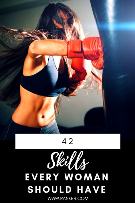 42 Skills all women should have! Here are things that women should know! Self-defense techniques, automotive tips, business etiquette and other knowledgeable tips for women! Share this list of helpful skills for women #Selfdefense #Femaleempowerment #Lifeskills #Commonsense Skills Every Woman Should Have, Skills For Women, Defense Techniques, Business Etiquette, Mom Care, Self Defense Techniques, Life Help, Tips For Women, Skills To Learn