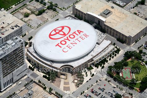 Toyota Center Drone Videography, Toyota Center, Houston Real Estate, History Timeline, H Town, Aerial Drone, Real Estate Photography, Red Wing, Houston Rockets