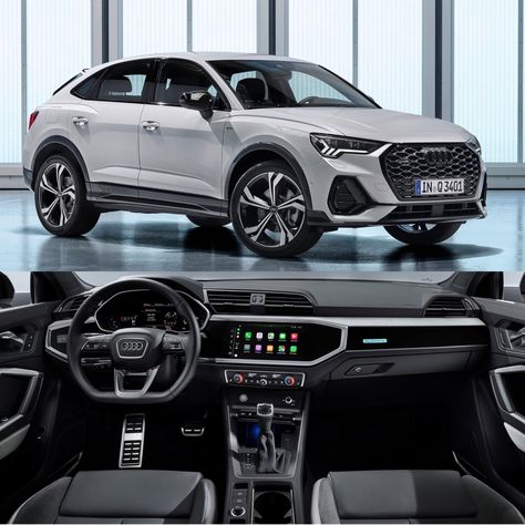 Audi Q3 Sportback, Dream Cars Lexus, Audi Sports Car, Dream Cars Audi, Luxury Cars Range Rover, Luxury Cars Audi, New Luxury Cars, Luxury Car Interior, Mom Car