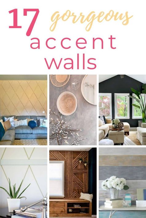 Here are 17 stunning accent wall ideas perfect for any small living room. From rustic and modern to cozy and more an accent wall is a great way to add a focal point to any space. Whether you’re looking to make a small space feel bigger or add a striking pop of color to your […] The post 17 Stunning DIY Accent Wall Ideas For Small Living Rooms appeared first on Amber Oliver. Accent Wall To Make Room Look Bigger, Small Accent Wall Ideas, Diy Accent Wall Ideas, Ideas For Small Living Rooms, Faux Concrete Wall, Diy Plank Wall, Terrazzo Wall, Accent Wall Ideas, Diy Paint Projects