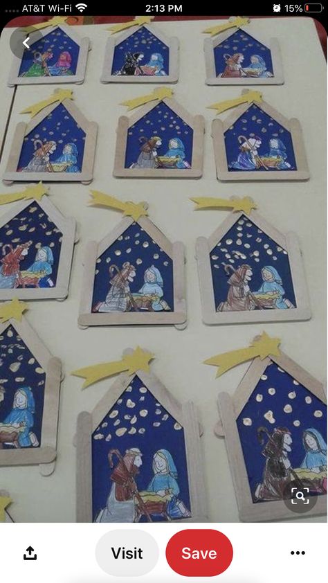 Christmas Church Crafts, Christmas Sunday School, Advent Crafts, Jesus Crafts, Preschool Christmas Crafts, Christmas Kindergarten, Christmas Arts And Crafts, Church Crafts, Nativity Crafts