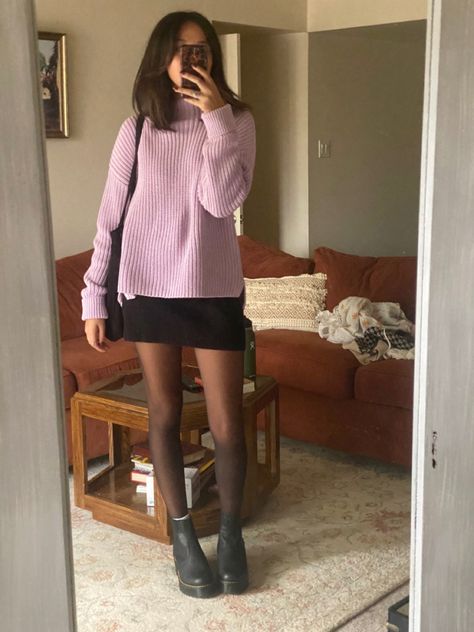 Fall Mini Skirts, Gen Z Teacher Outfits, Cool School Outfits, Aesthetics Outfits, Fall Aesthetics, Preppy Fall Outfits, Neue Outfits, Cute Outfits For School, Popular Outfits