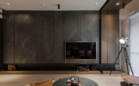 Tv Wall Panel, Tv Feature Wall, Feature Wall Living Room, Living Hall, 아파트 인테리어, Living Room Scandinavian, Living Room Tv Wall, A Living Room, Living Room Tv