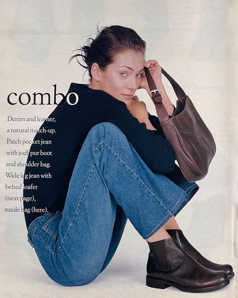 | 1997. | Instagram J Crew Catalog, Style Guru, Deep Winter, 가을 패션, Mode Vintage, Looks Style, Minimalist Outfit, Love Me, 90s Fashion