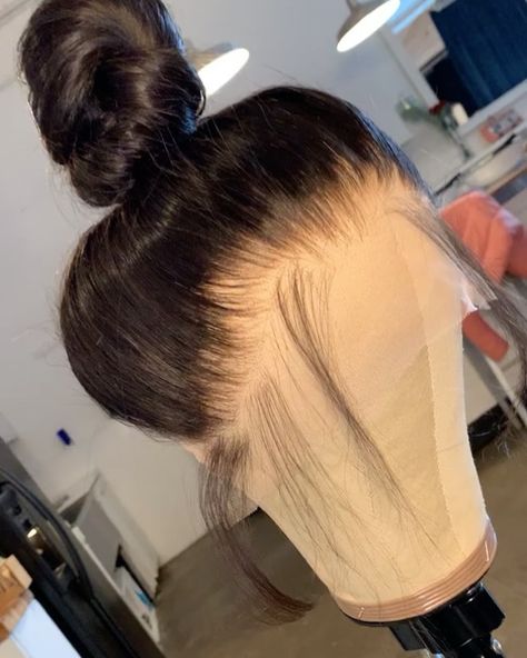 Long Hair 360, Baddie Wigs, Wig Tutorials, Weave Ideas, Straight Long Hair, Hairstyles Wigs, Long Hair Cut Short, Black Hair Video, Full Lace Wig Glueless