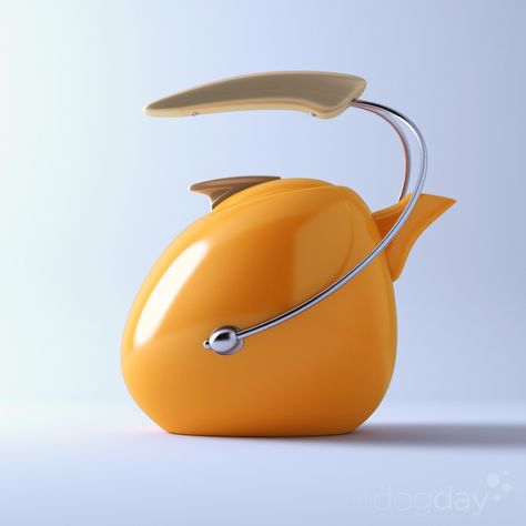 ArtStation - Noritake Colorwave Tea Kettle, Anders Kjellberg Futuristic Items, Green Tea Kettle, Tea Pot Design, Modern Kettles, Kettle Design, Florida Chic, Design Exploration, Kitchen Tools Design, Tea Kettles