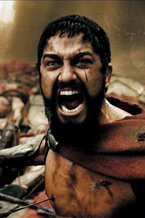 Leonidas Sparta, 300 Movie, Spartan Tattoo, Hero Quotes, Best Action Movies, William Wallace, Warriors Wallpaper, Greek Warrior, Warrior King