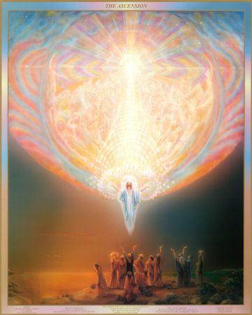 Seeing Jesus in Heaven The Ascension Of Jesus, Ascension Of Jesus, Spiritual Pictures, Prophetic Art, Biblical Art, Jesus Christus, Visionary Art, Jesus Is Lord, Jesus Pictures