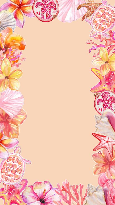 Summer flowers Summer Wallpaper Laptop, Laptop Ideas, Iphone Wallpaper Stars, Free Paper Texture, Pink Wallpaper Ipad, Sea Flowers, Summer Wallpapers, Wallpaper Summer, Cute Summer Wallpapers