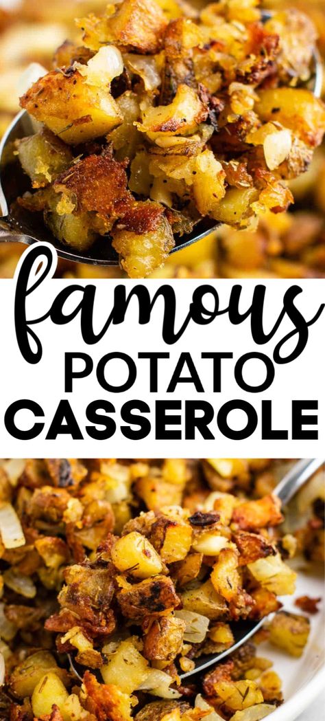 Potatoes As A Main Dish, Potatoes Casserole Recipes Easy, Crispy Potato Salad Recipe, Healthy Potato Casserole Recipes, Potato Side Dishes For Chicken, Vegan Potato Casserole Recipes, Brunch Potatoes Casserole, Firehouse Potatoes, Potato Meals Dinners