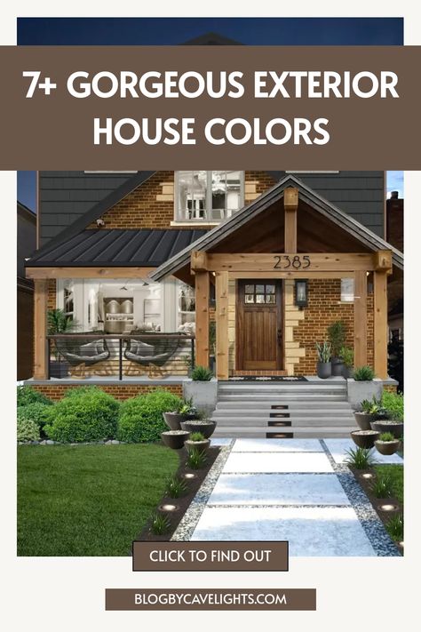 7 exterior house colors Navy House Wood Shutters, Home Siding Ideas Exterior Colors, Outdoor Paint Colors For House Modern, 2025 Exterior House Colors, Timeless Exterior House Colors, External House Paint Colors, Two Tone Exterior House Colors, Home Siding Ideas Exterior, Home Colors Exterior