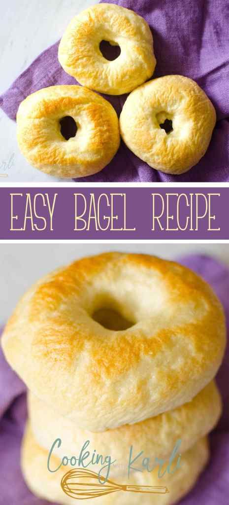 Quick & Easy Plain Bagel - Cooking With Karli Gluten Free Bagels, Plain Bagel, Pan Sin Gluten, Homemade Bagels, Bagel Recipe, Gluten Free Breakfasts, Foods With Gluten, Gluten Free Cooking, Sem Lactose