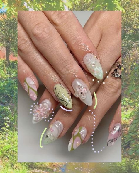 Which nails should our editor in chief get done next? Pics via @pinterest 📌 Fairy Core Nails, Mountains Images, Which Nails, Cottagecore Nails, Mountains Beautiful, Editor In Chief, Vintage Nails, Really Cute Nails, Jelly Nails