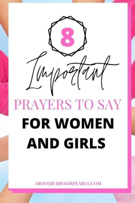 8 Important Prayers to Say for Women and Girls | Above Rubies or Pearls World Day Of Prayer, Above Rubies, Proverbs 31 Wife, Proverbs 31 Women, Gender Equity, Proverbs 31 Woman, Fear Of The Lord, Scripture Quotes Bible, Proverbs 31