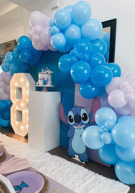 Lilo & Stitch Birthday Party Ideas | Photo 1 of 9 | Catch My Party Lilo And Stitch Party Ideas, Stitch Birthday Party Ideas, Lilo Stitch Birthday Party, Stitch Birthday Party, Stitch Birthday, Lilo Stitch, 8th Birthday, Catch My Party, Birthday Party Ideas