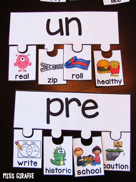 Prefixes and suffixes activities and fun ways to teach it to 1st grade or even kindergarten students 1st Grade Language Arts Activities, 1st Grade Vocabulary Activities, Morphemes Activities, Suffix S First Grade, Suffix And Prefix Activities, Affixes Activities, Prefixes And Suffixes Activities, Suffixes Activities, Vocabulary Activities Elementary