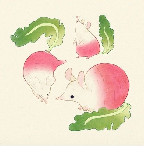 Animal Character Design Illustration, Animals As Food Drawings, Food Animals Art, Food As Animals, Animal Food Drawing, Hybrid Animals Drawing, Fruit Animals Drawing, Cute Creatures Drawing, Food Drawing Reference