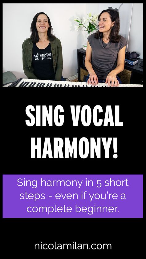 Vocal Harmony, Vocal Exercises Singing, Vocal Tips, Singing Training, Vocal Coaching, Voice Training, Learn To Sing, Singing Exercises, Learn Singing