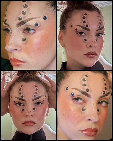 #halloweenlook #spidermakeup Spider Costume Halloween, Arachne Makeup, Bug Eyes Makeup, Makeup Only Halloween Costumes, Halloween Casual Makeup, Halloween Horror Movie Costumes, Spider Makeup Eyes, Spider Eyes Makeup, Spider Fairy Costume