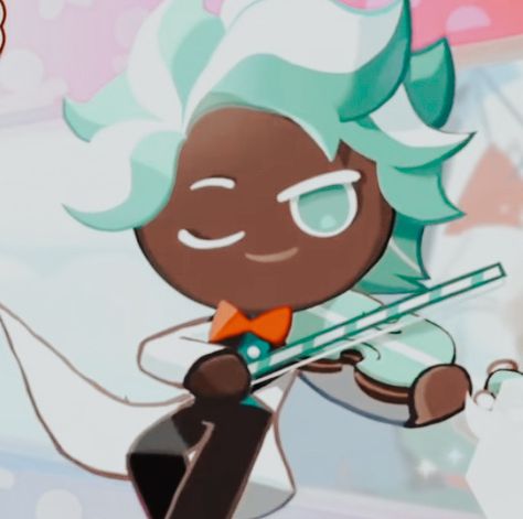 Mint Choco Cookie, Rockstar Cookie, Cookie Run Kingdom Icon, Mint Choco, Cookierun Kingdom, Cookie Kingdom, Mint Chocolate Chip, Mint Cookies, Milk Cookies