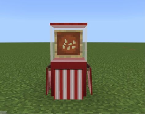 Cutesy Minecraft Builds, Minecraft Popcorn, Minecraft Nightclub, Arcade Minecraft, Minecraft Festival, Minecraft Arcade, Minecraft Fnaf, Minecraft Shops, Case Minecraft