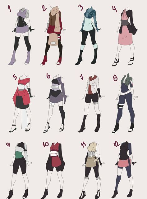 Oc Fashion, Ninja Outfit, Fashion Drawings, Anime Inspired Outfits, Drawing Anime Clothes, Fashion Design Drawings, Fashion Design Sketches, Drawing Clothes, Fashion Designs