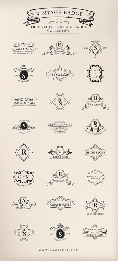 Vintage badge vector set Logo #logo logos #logos vintage logo #vintagelogo vintage logos #vintagelogo vintage logo design #vintagelogodesign vintage logo ideas #vintagelogoideas 2.468 Gold Logo Design Ideas, Vintage Brand Logo, Product Label Design Ideas, Vintage Logo Design Inspiration, Antique Logo Design, Bookstore Bar, Vintage Logo Ideas, Victorian Logo, Vintage Logo Maker