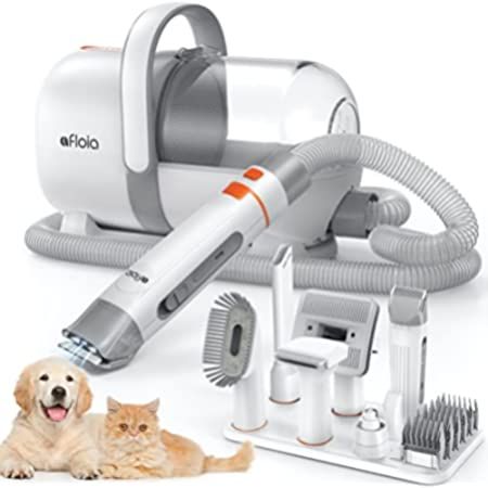 neabot P1 Pro Pet Grooming Kit & Vacuum Suction 99% Pet Hair, Professional Grooming Clippers with 5 Proven Grooming Tools for Dogs Cats and Other Animals : Amazon.ca: Pet Supplies Dog Grooming Clippers, Dog Brush, Pet Grooming Supplies, Dog Clippers, Nail Trimmer, Pet Vacuum, Pet Grooming Tools, Pet Supplies & Accessories, Grooming Salon