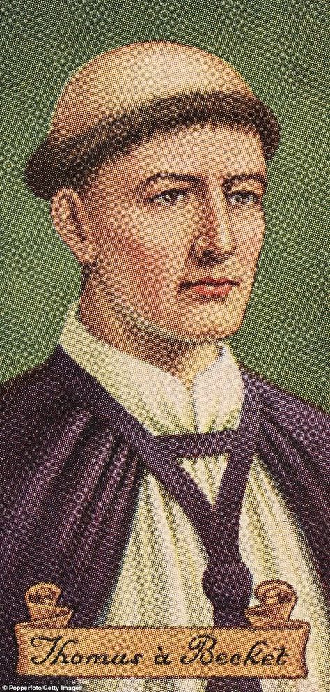 Thomas Becket   1119  –  1170, was Archbishop of Canterbury . Falling Out with Henry II Resulted in Thomas Becket's Slaughter. The quarrel between Thomas Becket and King Henry II of England lasted 7 years between 1163 and 1170. ... Becket then chose to no longer aid the king in defending royal interests in the church, and instead began to champion ecclesiastical rights St Thomas Becket, Thomas Becket, Catholic Company, Group Ideas, Coffee Wallpaper, King Henry, Changing Jobs, Greek Orthodox, Youth Group