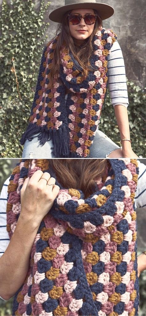 Super Trendy Warm Crochet Scarfs - Pattern Center Crochet Scarves Free Patterns, Crochet Scarf For Beginners, Crochet Scarf Easy, Super Scarf, Crochet Neck Warmer, Fall Crochet, Crochet Scarf Pattern Free, Crochet Shawl Pattern Free, Mode Crochet