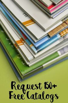 Request 150+ Free Catalogs #freestuff #freebie #freebiefriday #catalog #catalogstore #freecatalog Free Books By Mail, Free Magazine Subscriptions, Frugal Hacks, Free Mail Order Catalogs, Freebie Websites, Free Mail, Get Free Stuff Online, Catalog Request, Freebies By Mail