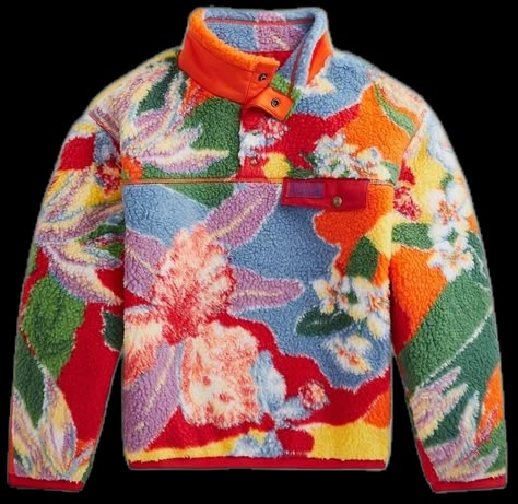 Teddy Fleece, Abstract Floral Print, Maximalism, To Be Loved, Winter Trends, Mode Inspo, Girl Sweatshirts, Mode Inspiration, Abstract Floral