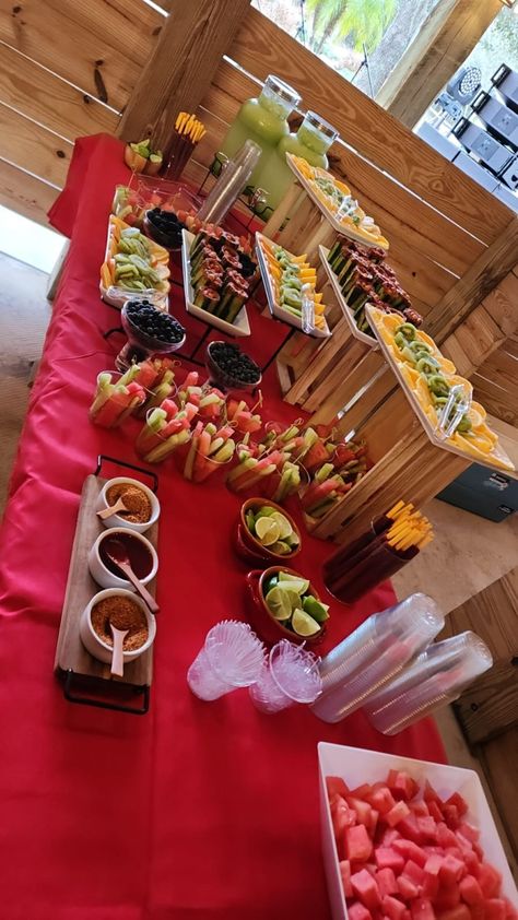 Dessert Table Graduation Party, Mexican Dessert Table, Dessert Table Graduation, Mexican Party Food, Sweet 16 Party Decorations, Backyard Graduation Party, Quinceanera Pink, Mexican Treats, Mexican Party Decorations