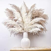 Bathroom Table Decor, Dried Flowers For Wedding, Wedding Floral Arrangements, Bathroom Table, Pampas Grass Bouquet, Flowers For Wedding, Neutral Fall Decor, Neutral Home Decor, Grass Decor