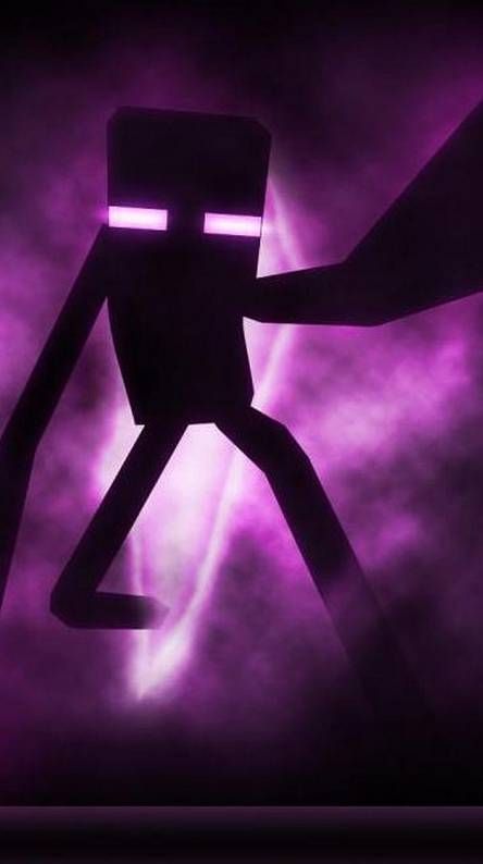 Minecraft Enderman, Minecraft, To Share, Wallpapers, Purple