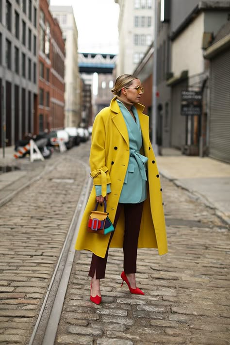 Color block sweatshirt