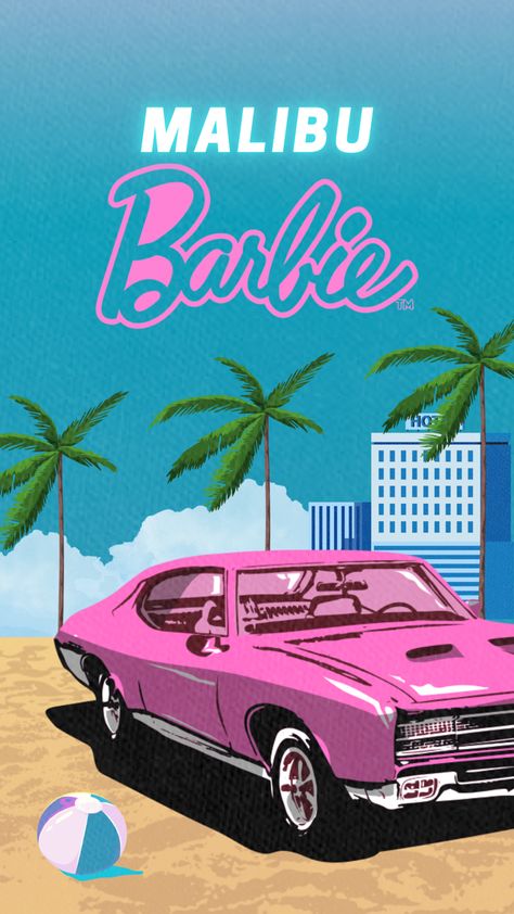 Minimalist Barbie Wallpaper, Malibu Barbie Wallpaper, Malibu Wallpaper Aesthetic, Malibu Barbie Invitation, Malibu Barbie Aesthetic Wallpaper, Malibu Wallpaper, Aesthetic Barbie Wallpaper, Barbie Invitation, Malibu Barbie Aesthetic