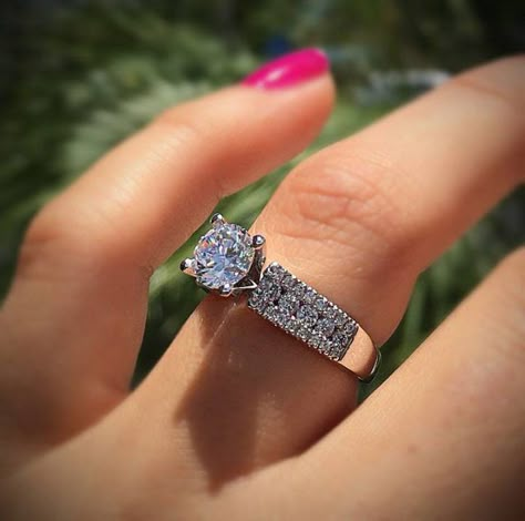 Sapphire Wedding Rings, Diamond Rings Design, Diamond Engagement Wedding Ring, Gold Ring Designs, Jewelry White, Trendy Ring, Sterling Silver Engagement Rings, Jewelry Bridal, Jewelry Rings Diamond