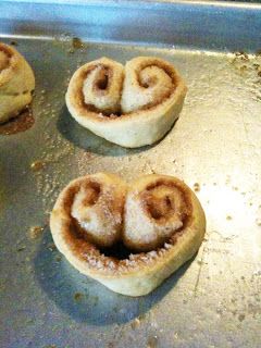 crescent roll hearts Valentine Crescent Rolls, Crescent Roll Hearts, Crescent Roll Heart Shape, Valentine’s Day Crescent Rolls, Heart Cinnamon Rolls Pillsbury, Cinnamon Roll Crescents 12 Tomatoes, Shaped Cinnamon Rolls, Heart Shaped Cinnamon Rolls, Cinnamon Crescent Rolls