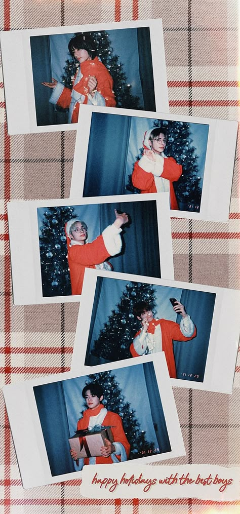 Yeonjun Christmas Wallpaper, Txt Christmas Icons Ot5, Christmas Txt Wallpaper, Kpop Wallpaper Christmas, Christmas K Pop Wallpaper, Hueningkai Christmas, Christmas Kpop Wallpaper, Txt Christmas Wallpaper, Txt Wallpaper Ot5