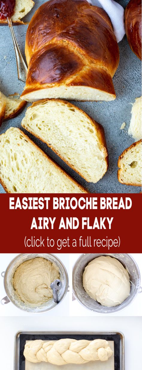 Best Homemade Bread For French Toast, Easy Brioche Bread, Homemade Bread For French Toast, Homemade French Toast Bread, How To Make Brioche Bread, Easy Brioche Bread Recipe, Bread For French Toast, French Toast Brioche, Bread Brioche