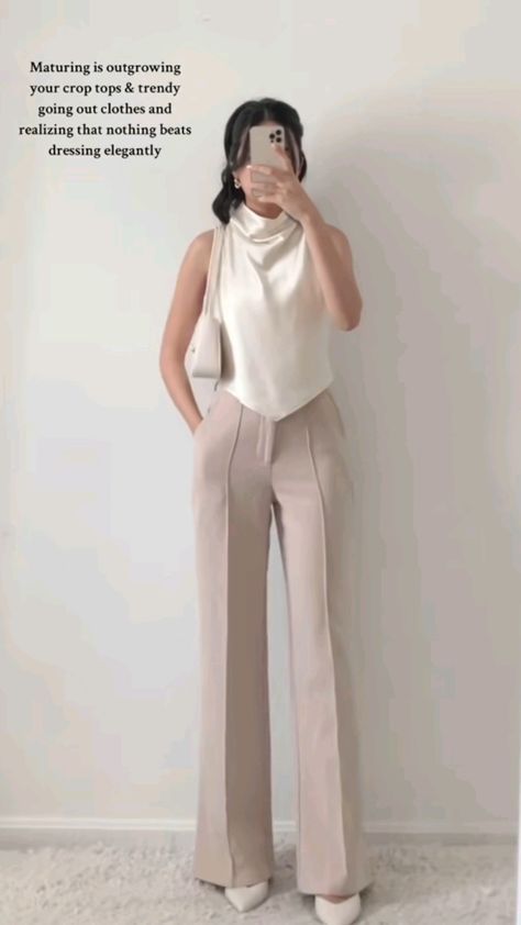 Casual But Put Together Outfits, Cute Professional Outfits Business, Semi Formal Outfit Ideas Women, Semi Formal Looks Women, White Semi Formal Outfit, Semi Formal Party Outfits For Women, Old Money Outfit Inspo Women Classy, Thesis Outfit, Formal Outfits For Women Events