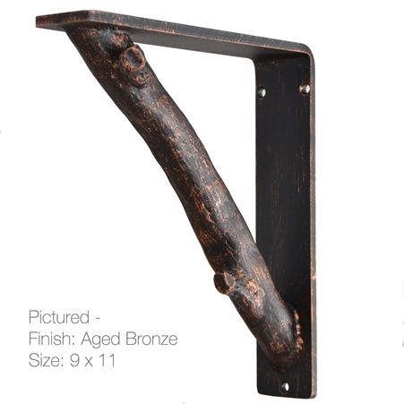 Picture here is the 2 inch wide rustic Iron Branch Corbel available in 6 bracket size and 4 iron finishes. Wrought Iron Corbels, Iron Corbels, Mantel Corbels, Metal Corbels, Marble Granite Countertops, Countertop Support Brackets, Natural Stone Counter, Countertop Support, Quartz Marble