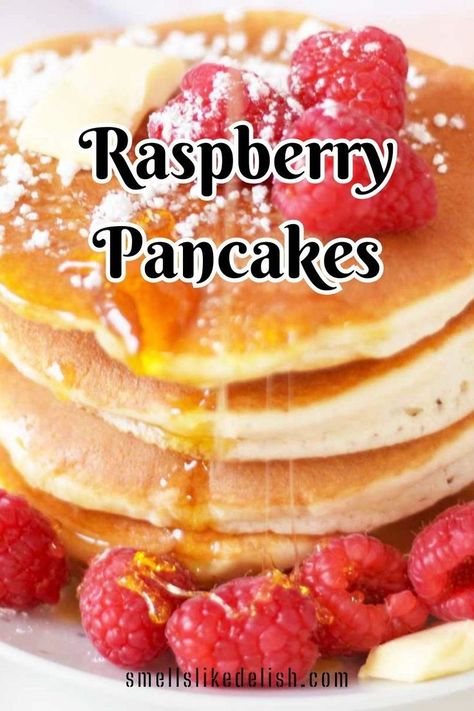 Imagine fresh raspberries singing with summer sweetness, nestled within fluffy clouds of pancake perfection. These Raspberry Pancakes are a taste of sunshine, ready to brighten your mornings and tantalize your taste buds. Grab your syrup and dive into a fruity dream! Raspberry Pancakes Recipe, Buttermilk Breakfast, Raspberry Pancakes, Pancakes Fluffy, Pancake Calories, Kid Approved Meals, Fresh Raspberries, Fluffy Clouds, Fluffy Pancakes