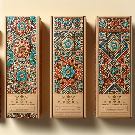 Want a taste of tradition and luxury? Discover "Moroccan Mosaic" packaging! 🌟 Dive into the allure of Moroccan culture with eco-friendly materials and intricate zellige patterns. Each spice is adorned in vibrant colors and gold accents, exuding richness and authenticity. Perfect for those who crave beauty and sustainability in their products. ✨ #MoroccanMosaic #EcoFriendly #LuxuryPackaging #TraditionalDesign #SpiceUpYourLife Moroccan Spices, Cross Stitch Geometric, Cosmetic Packaging Design, Moroccan Culture, Retail Concepts, Moroccan Mosaic, Luxury Packaging, Cosmetic Packaging, Cafe Design