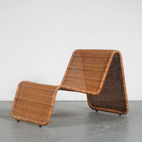 Listed on VNTG.com: 1970s Rattan lounge chair by IKEA, Sweden | #vntg #vintage Ikea Wicker Chair, Ikea Lounge Chair, Ikea Sweden, Rattan Lounger, Ikea Vintage, Ikea Armchair, Midcentury Interior, Rattan Lounge Chair, Ikea Design