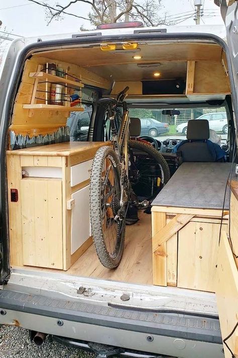 #vanlife. Check out these photos and details on 9 different Ford Transit Camper conversions. These 9 Ford Transit Connect Campers will help inspire your conversion plans. Like what you see, build yours next! Great inspiration and ideas for different interiors and layouts. Having a comfy bed is key to a van conversion. Small Ford Transit Camper Conversion, Ford Transit Camper Conversion Layouts, Ford Transit Camper Conversion Family, Ford Transit Custom Camper Conversion, Small Van Conversion Ideas Layout, Transit Connect Camper Conversion, Ford Transit Connect Conversion, Transit Camper Conversion, Delica Camper Conversion