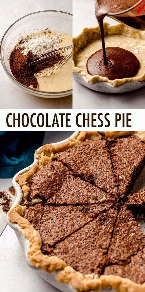 Chocolate Cheese Pie, The Best Chocolate Pie Recipe, Chocolate Chess Cake, Chocolate Chestnut Pie, Chocolate Thanksgiving Pie, Chess Cake Recipe Easy, Old Fashioned Pie Recipes, Traditional Thanksgiving Desserts, Amish Chocolate Pie