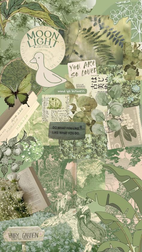 Collage | Background | Sage | Paper | Illustrations | Greenery | Plant aesthetic | Wallpaper | Collage Art Plant Aesthetic Wallpaper, Sage Green Collage, Cottagecore Background, Green Wallpaper Phone, Aesthetic Wallpaper Collage, Green Collage, Cottagecore Wallpaper, Sage Green Wallpaper, Nature Collage