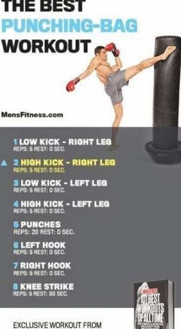 Punching Bag Exercises, Kickboxing Routine Punching Bag, Boxing Heavy Bag Workout, Punching Bag Combos, Kick Boxing Workout At Home, Cardio Kickboxing Workout With Bag, At Home Boxing Workout With Bag, Kick Boxing Workout With Bag, Kickboxing Combos Punching Bag